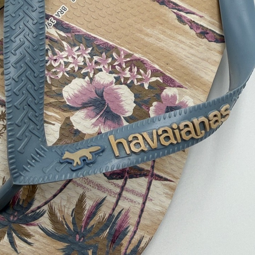 TPPR0068 W's 9/10 or M's 8 | Maison Kitsune x Havaianas flip flops sandals